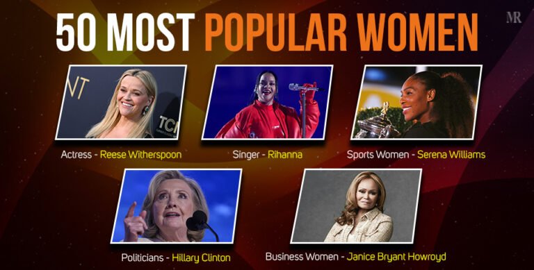 50 Most Popular Women