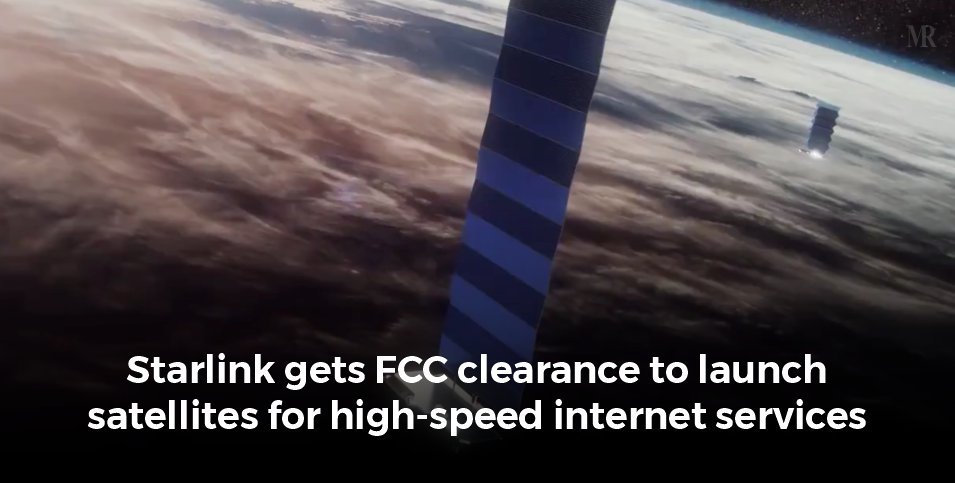 Starlink gets FCC clearance
