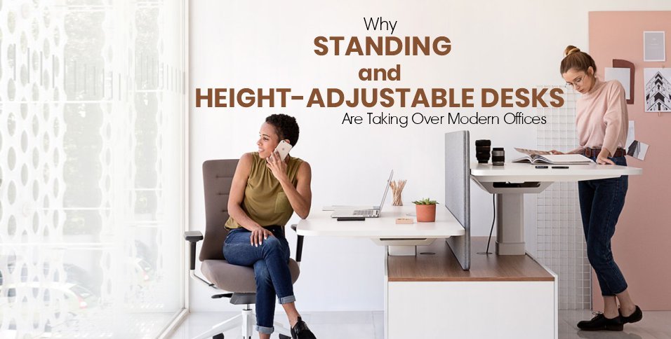 Adjustable Desks Are Taking Over Modern Offices