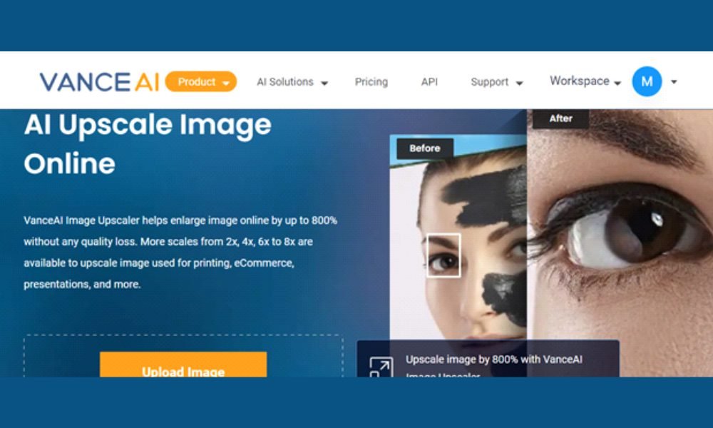 Image Upscaler's Product Page