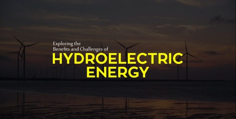 Hydroelectric Energy