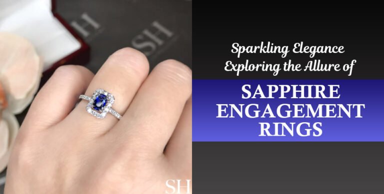 Sparkling Elegance Exploring the Allure of Sapphire Engagement Rings