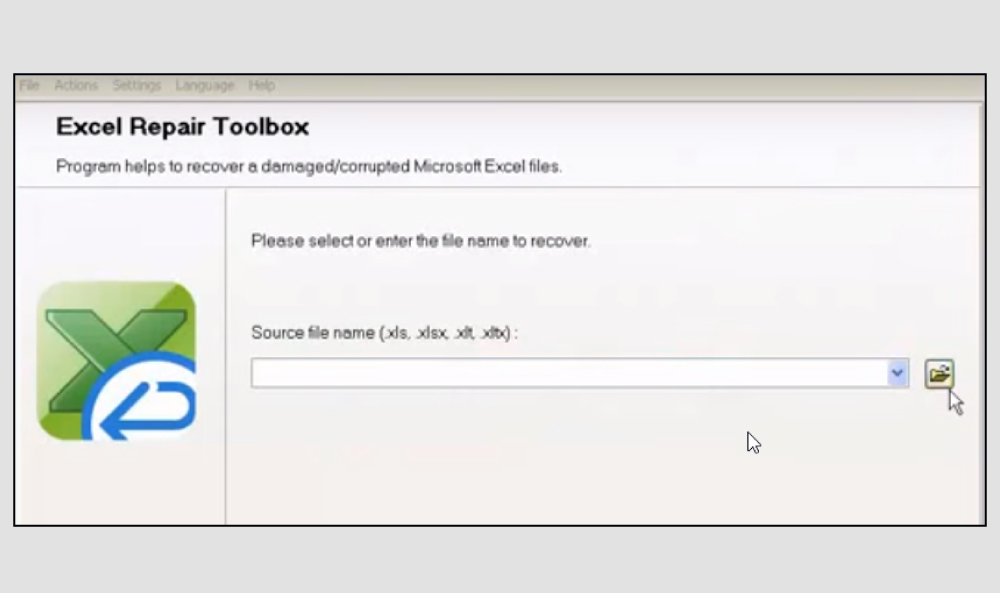Excel Repair Toolbox