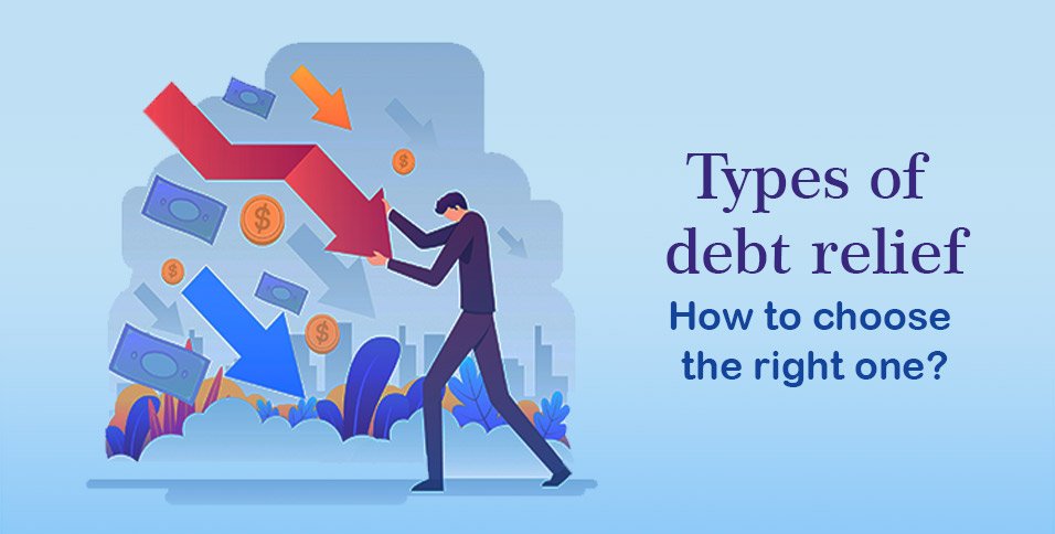Types of debt relief