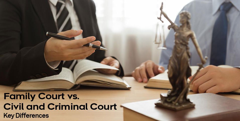 Family Court vs Civil and Criminal Court