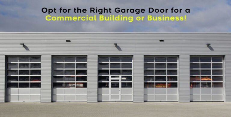 Garage Door for a Commercial Building