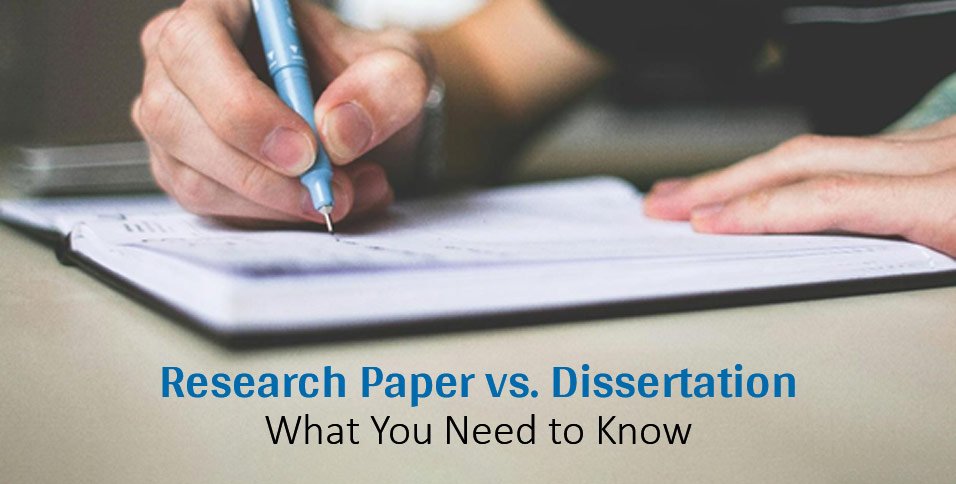 Research Paper vs. Dissertation