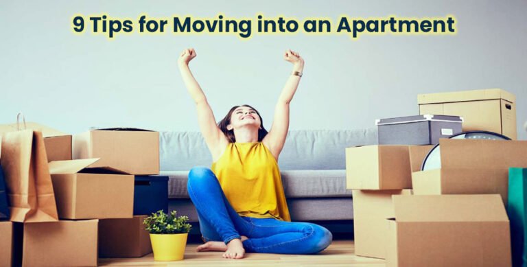 Tips for Moving into an Apartment