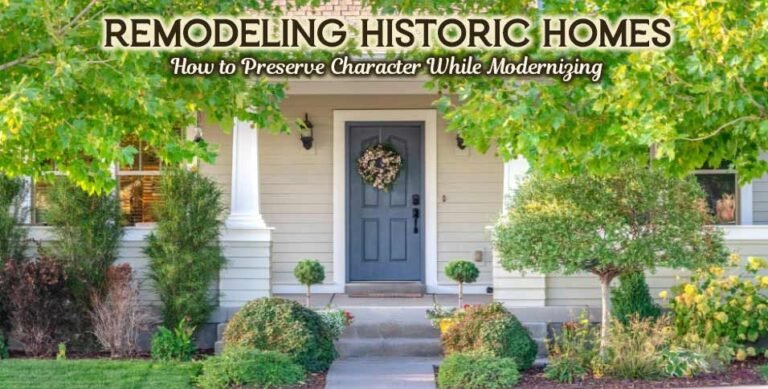 Remodeling Historic Homes