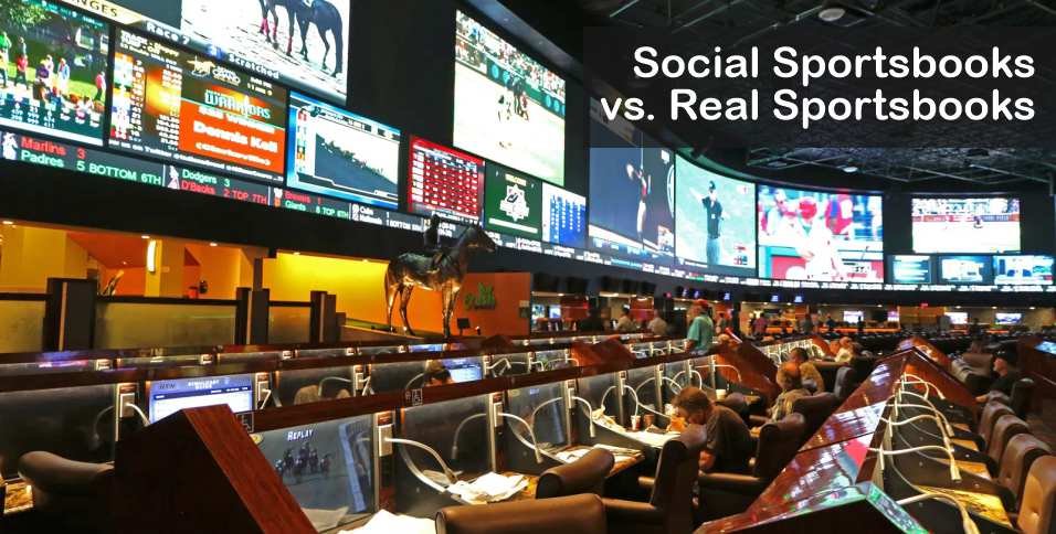 Social Sportsbooks vs Real Sportsbooks
