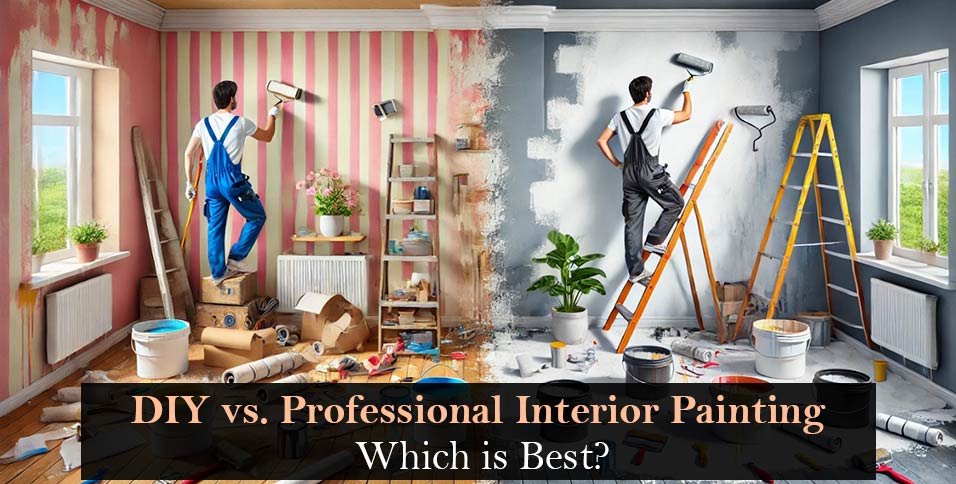 DIY vs Professional Interior Painting