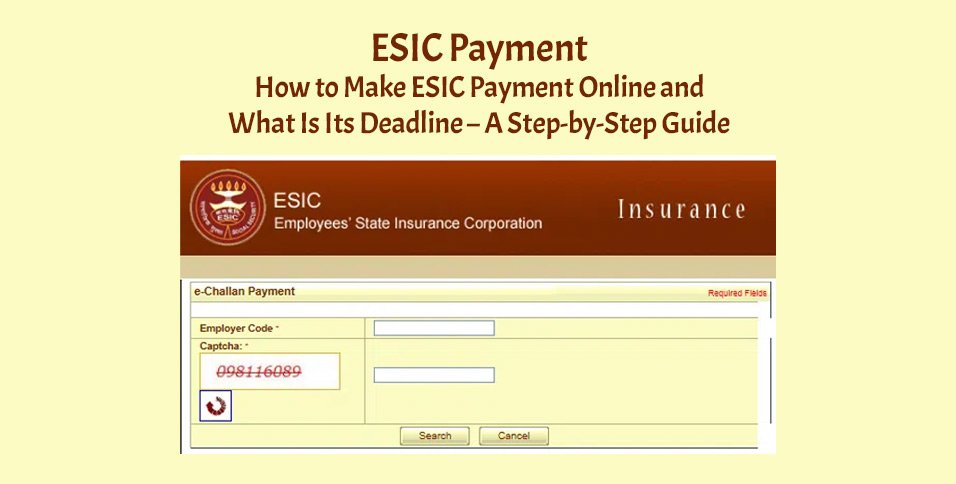 ESIC Payment