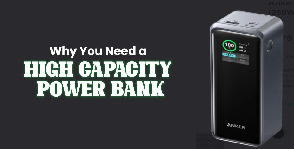 High-Capacity Power Bank