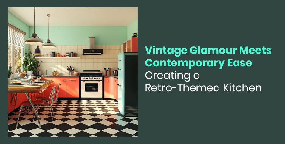 Retro-Themed Kitchen