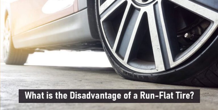 Disadvantage of a Run-Flat Tire