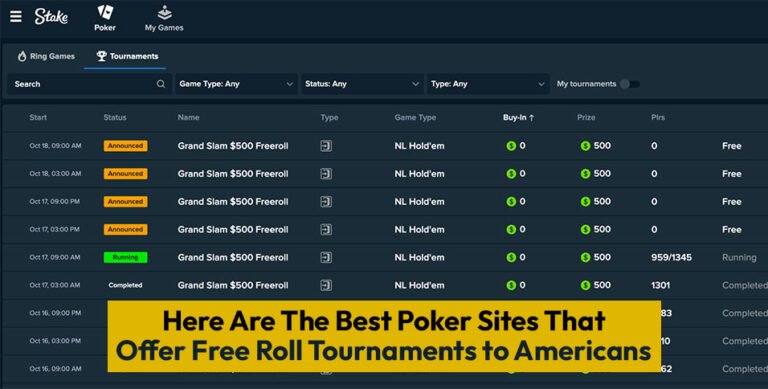 FreeRoll Tournaments