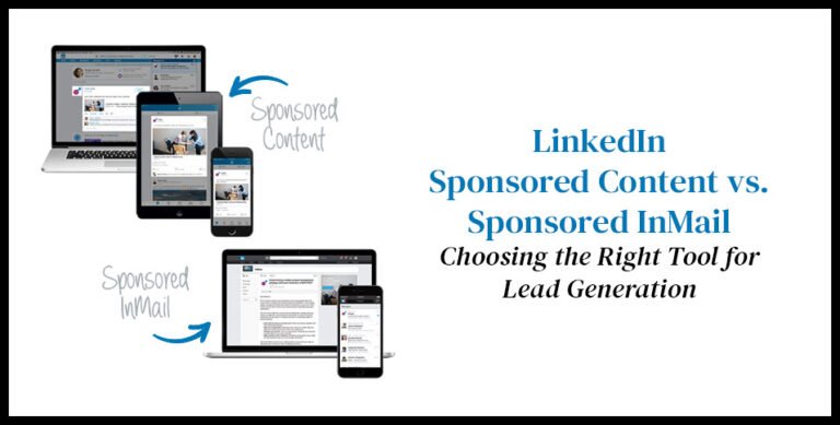 LinkedIn Sponsored Content vs Sponsored InMail