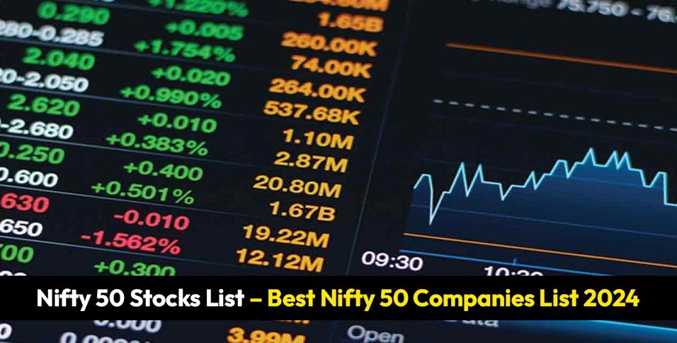 Nifty 50 Stocks List