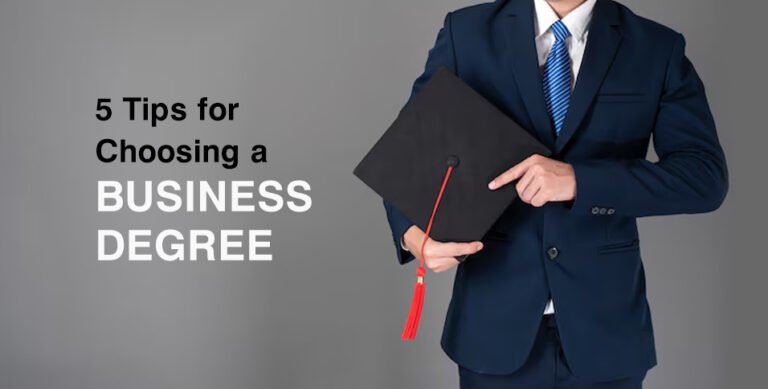 Choosing a Business Degree