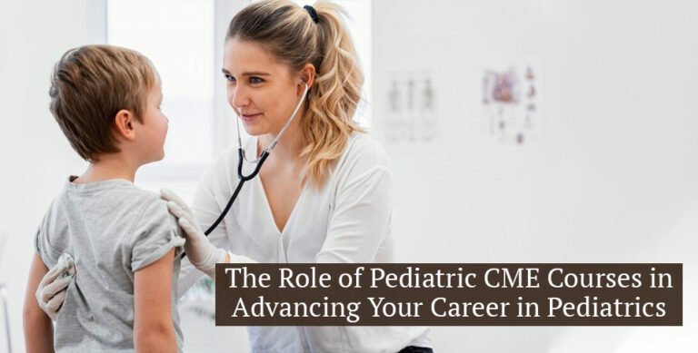 Role of Pediatric CME Courses