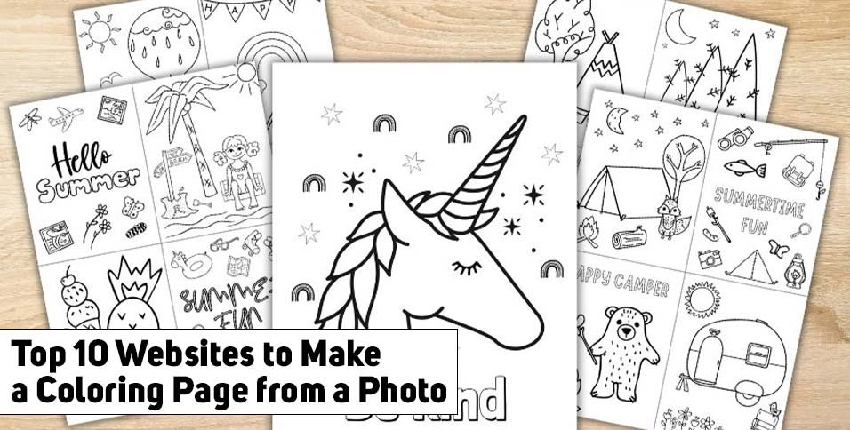 Make a Coloring Page