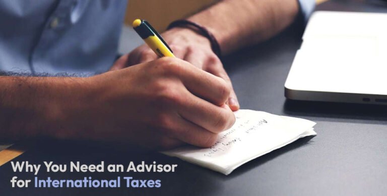 Advisor for International Taxes