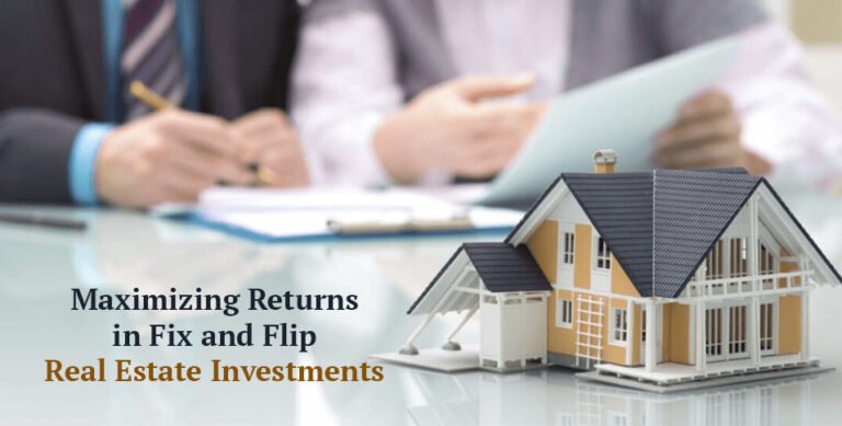 Fix and Flip Real Estate Investments