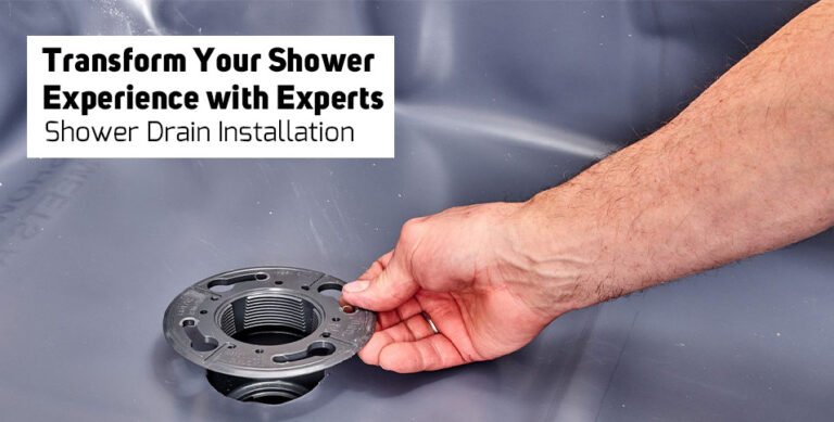 Shower Drain Installation