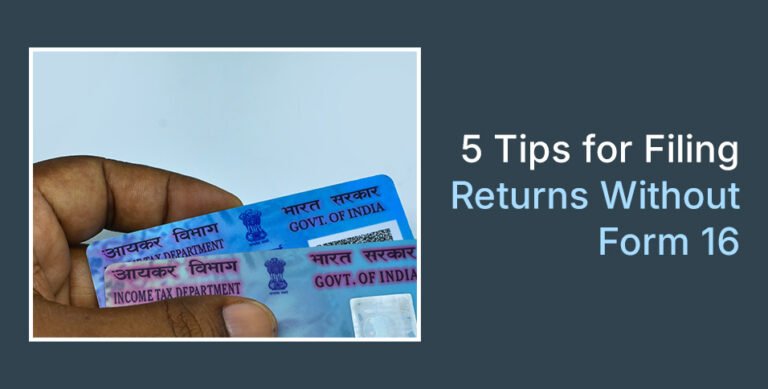 Returns Without Form 16