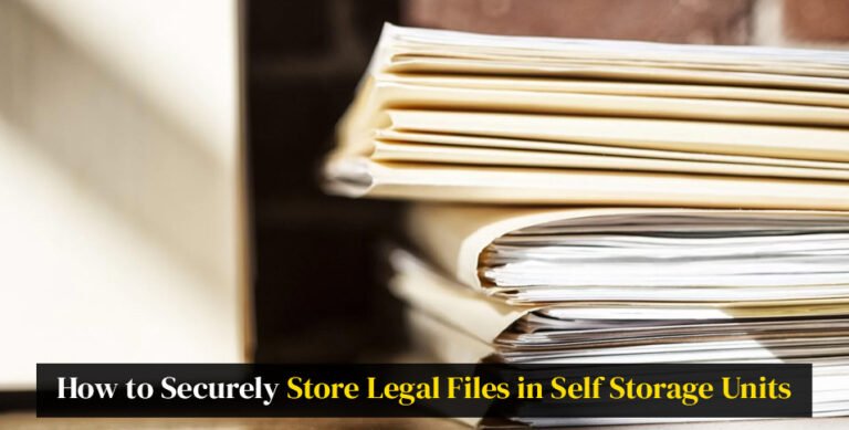 Securely Store Legal Files