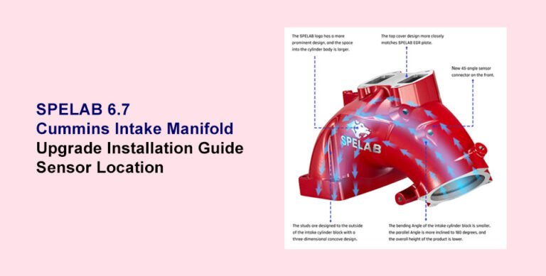 SPELAB 6.7 Cummins Intake Manifold