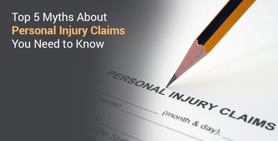 Myths About Personal Injury Claims