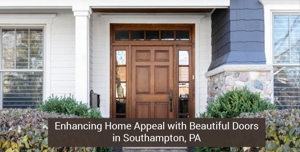 Home Appeal with Beautiful Doors