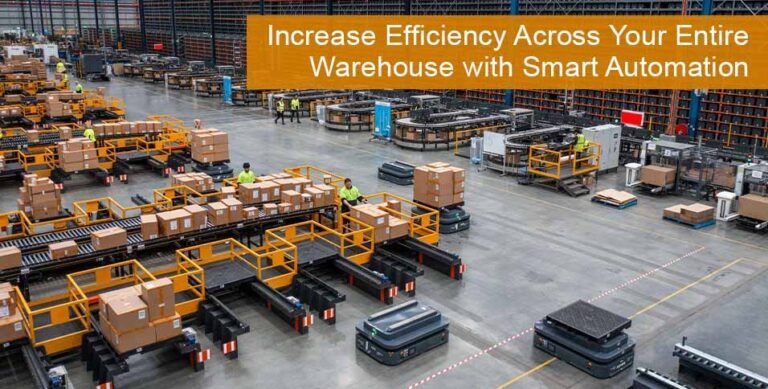 Entire Warehouse with Smart Automation