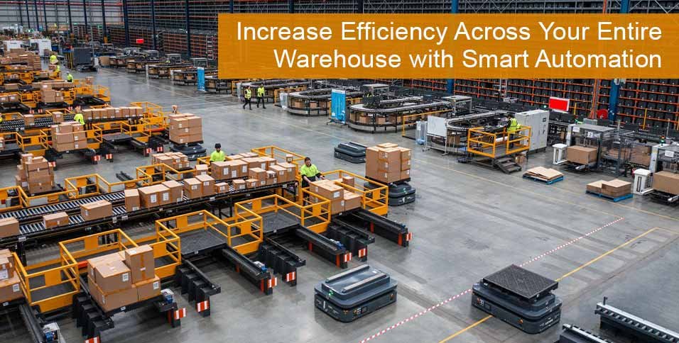 Entire Warehouse with Smart Automation