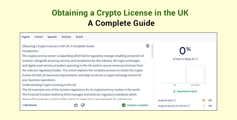 Crypto License in the UK