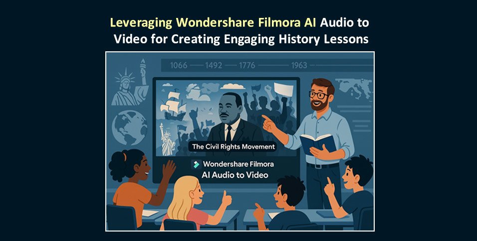 Wondershare Filmora AI Audio to Video